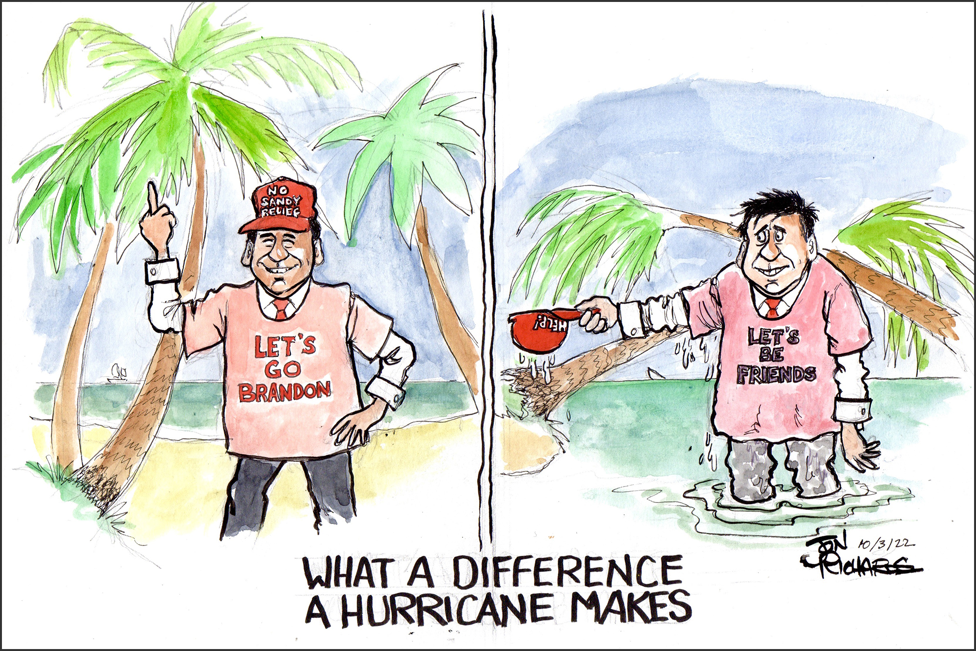Hurricane Ian, Ron DeSantis, Joe Biden