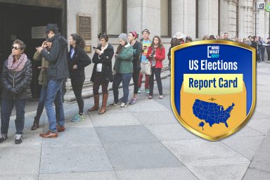 US Elections Report Card, voters