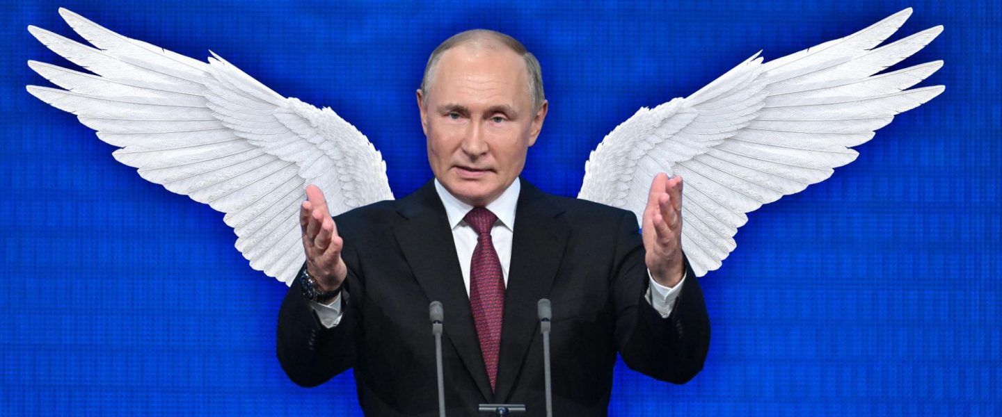 Vladimir Putin, angel