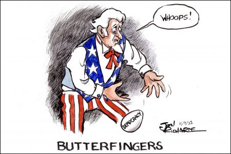 Uncle Sam, America, democracy