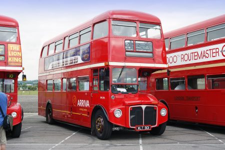Routemaster buses London, 2009