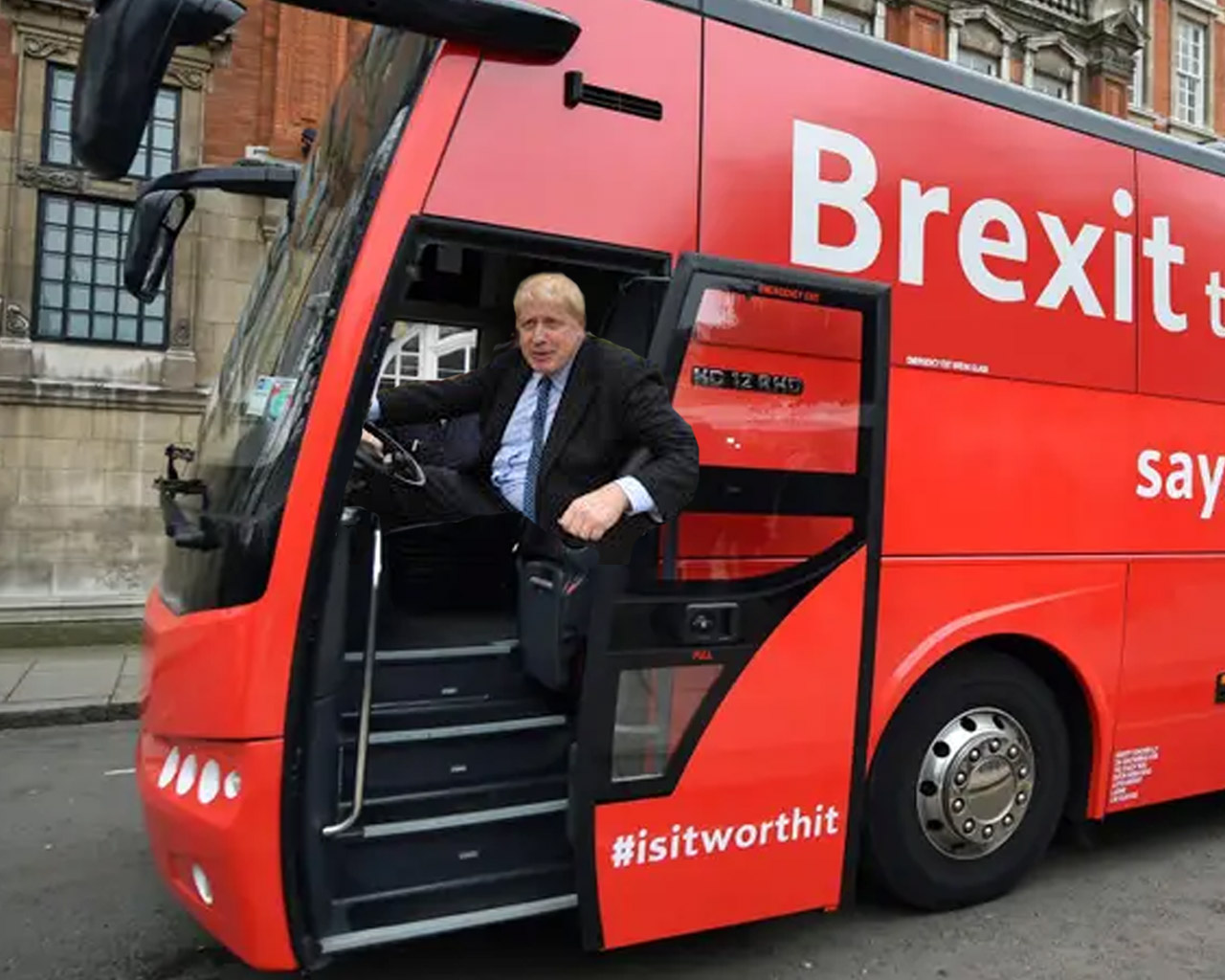 Boris Bus, Brexit