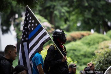 Thin Blue Line Flag