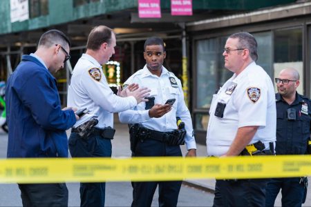 Police Repsond to Shooting, NYC