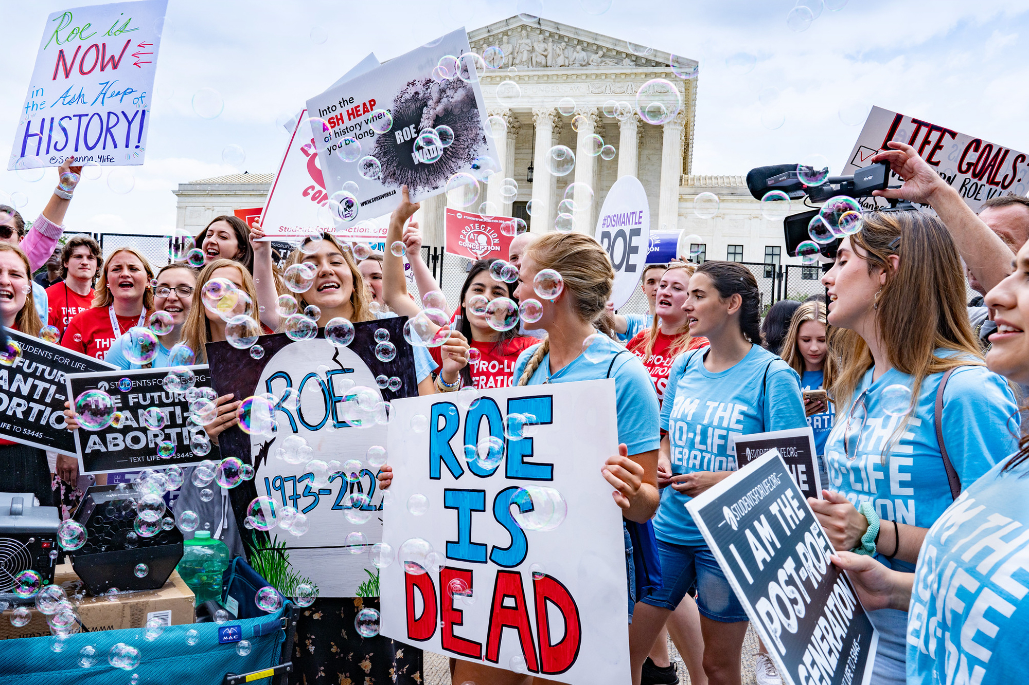 Protestors, Supreme Court, Dobbs