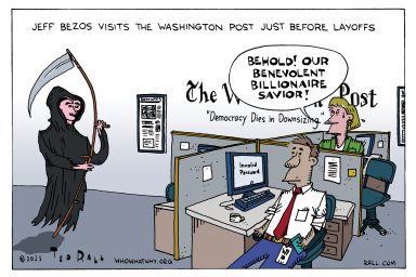 Washington Post, Jeff Bezos, layoffs