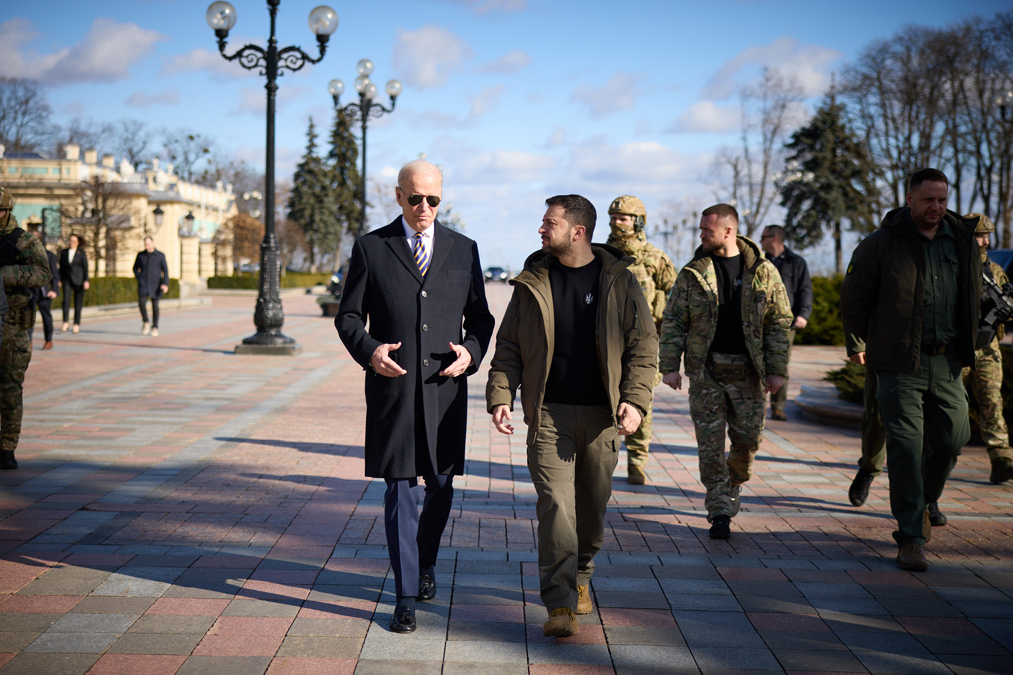 On President’s Day, Biden Goes to Kyiv