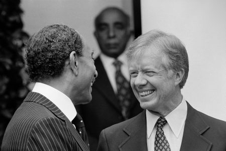 Jimmy Carter, Anwar Sadat, 1980