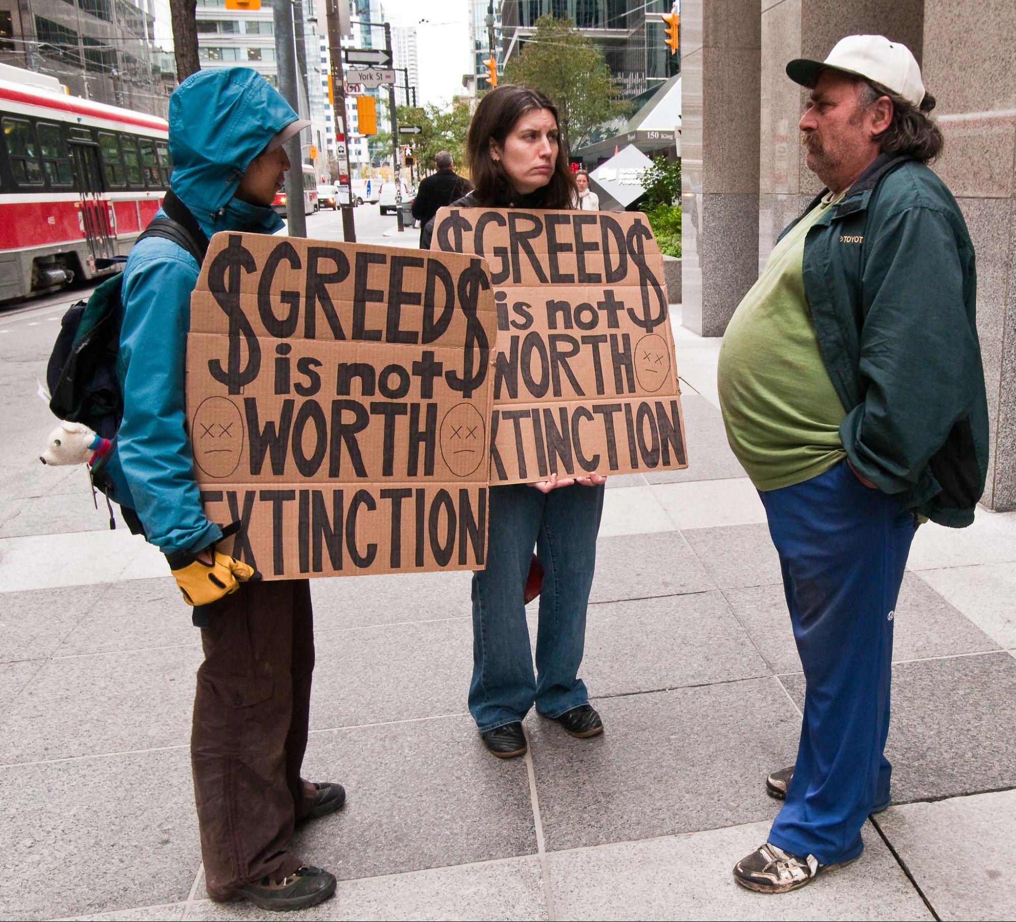 Occupy Toronto, protest