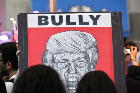 Donald Trump, bully, sign