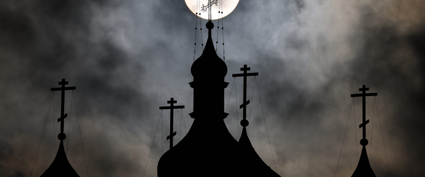 Moon, Moscow, eclipse