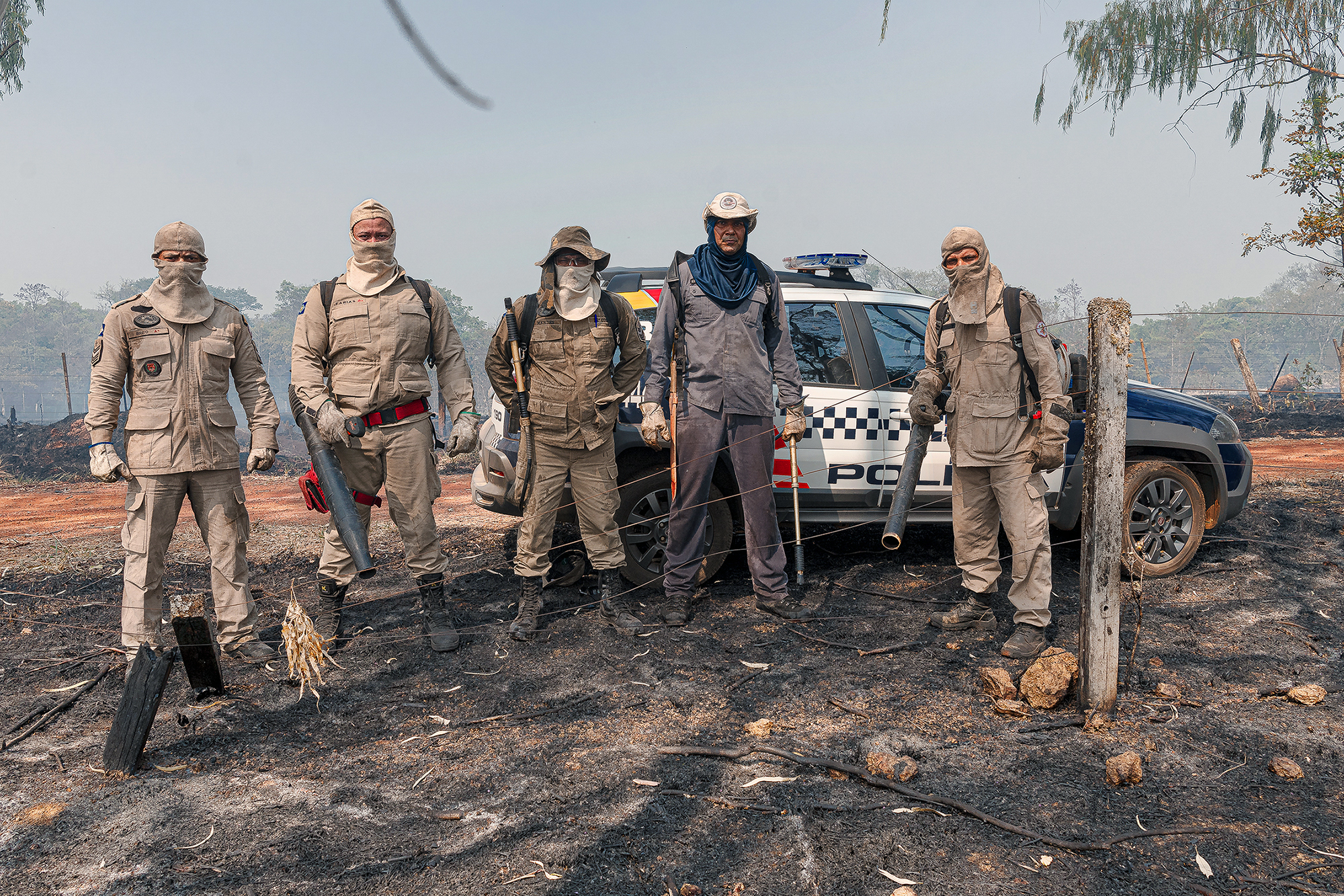 Firefighters, Amazon, Brazil