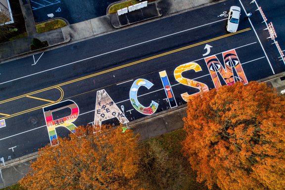 Racism, First Street Mural