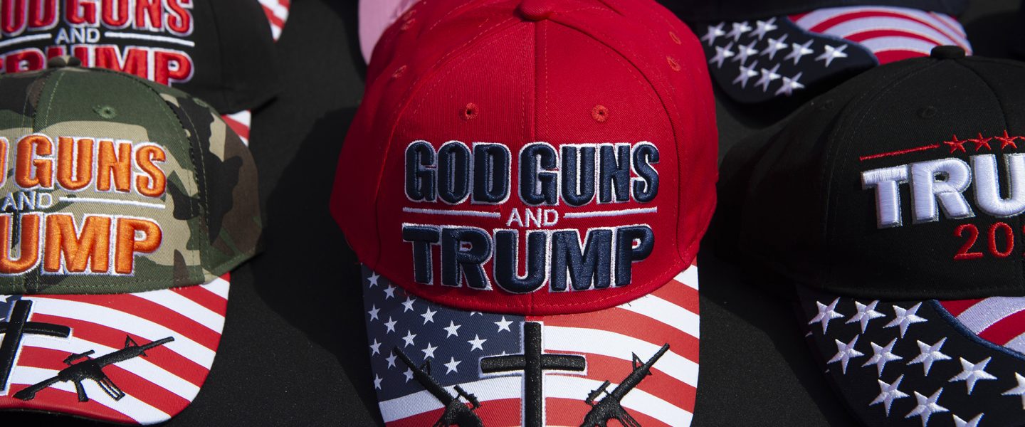 God Guns and Trump hats