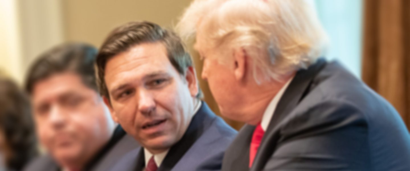 President Donald Trump meets with Governor-Elect Ron DeSantis and others.