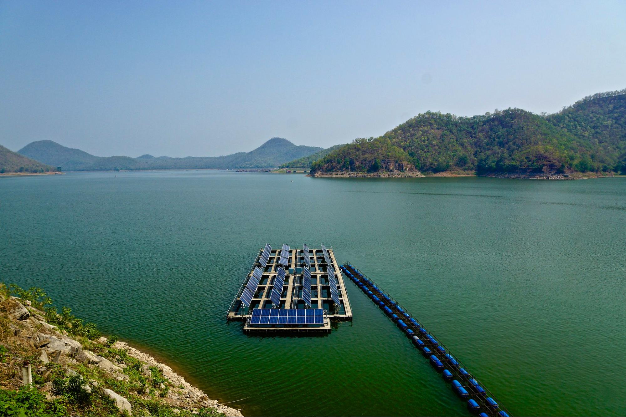 Long Popular in Asia, Floating Solar Catches On in US
