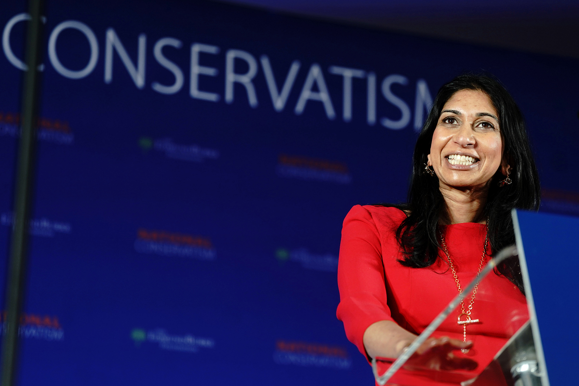Home Secretary Suella Braverman, National Conservatism Conference