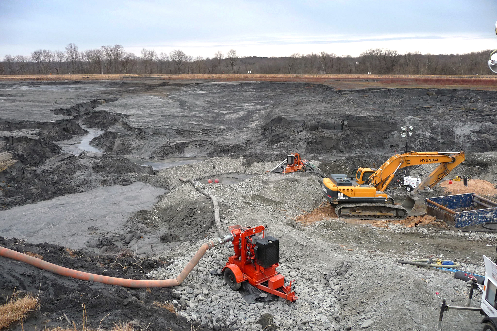 North Carolina, coal ash impoundment, collapse