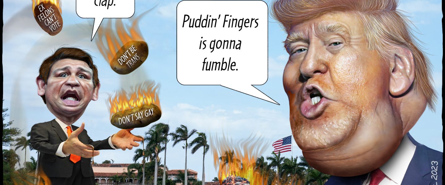 Donald Trump vs Ron DeSantis