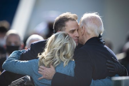 Joe Biden, Jill Biden, and Hunter Biden