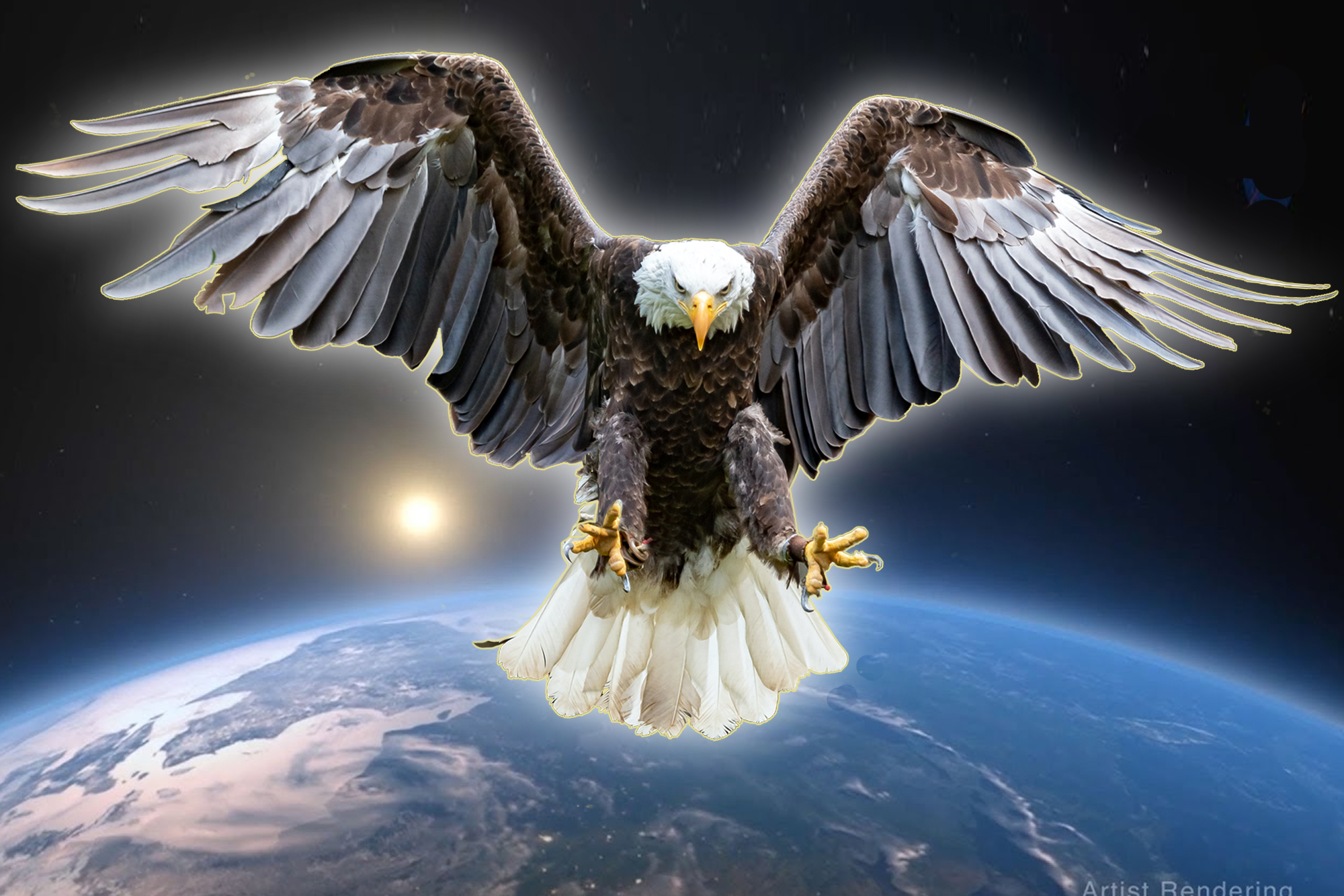 hegemony, eagle, earth