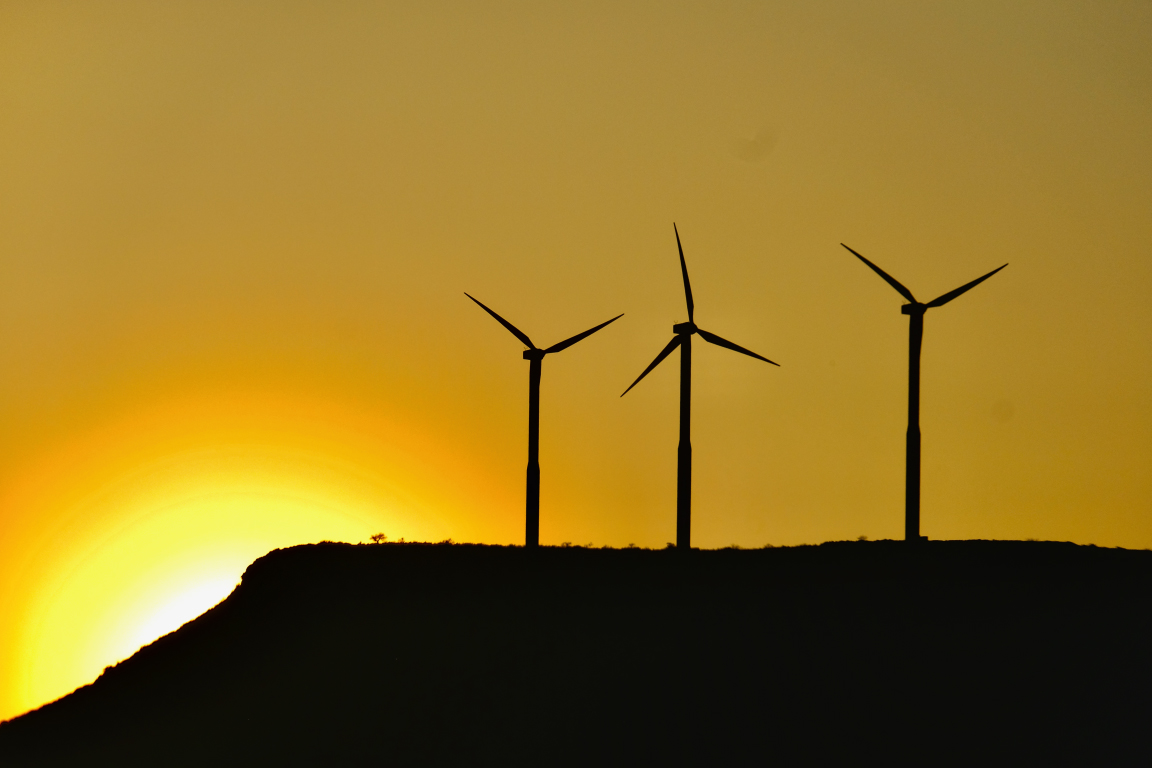 Wind turbines, McCamey, TX
