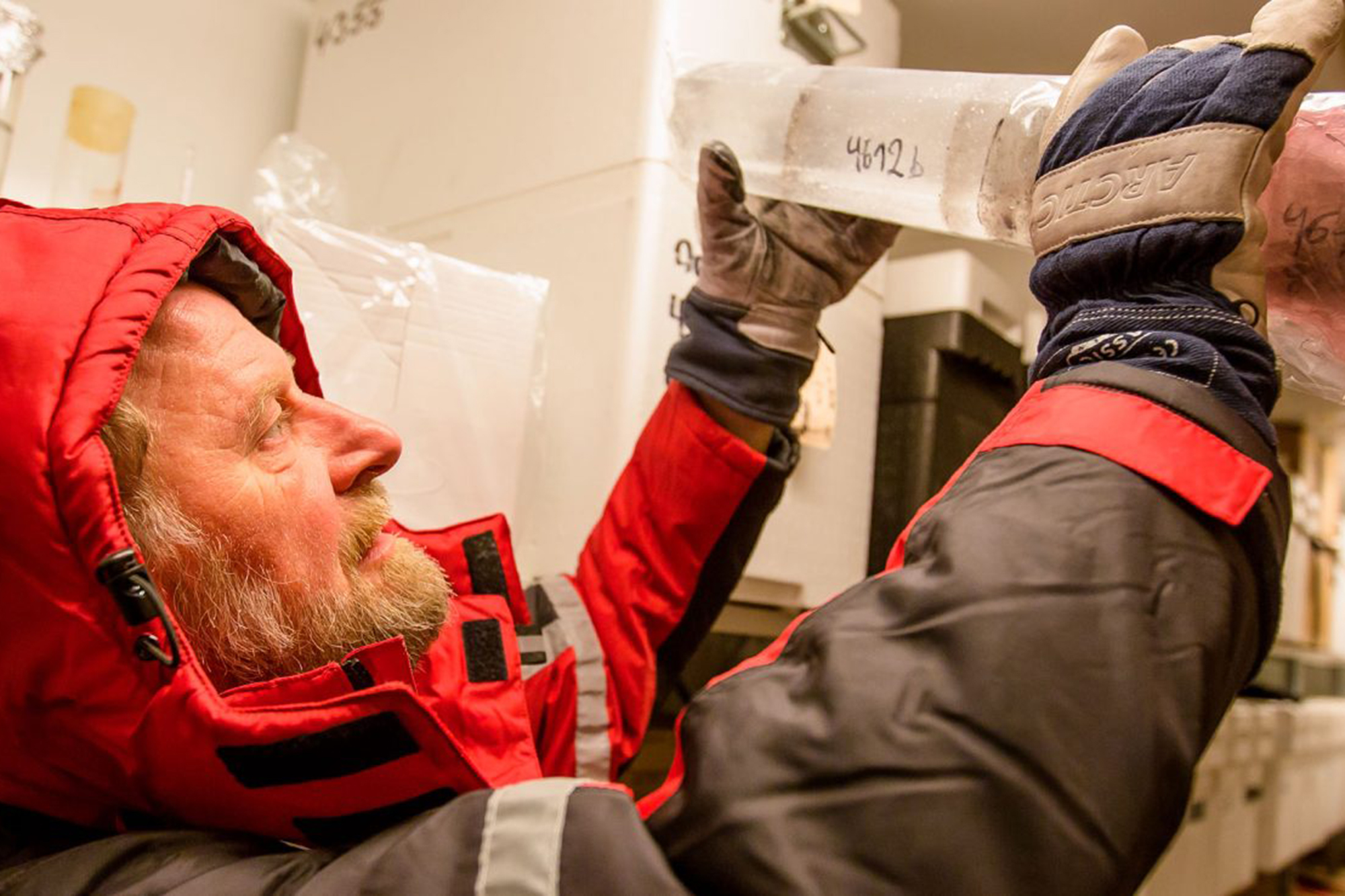 Jørgen Peder Steffensen, ice core curator