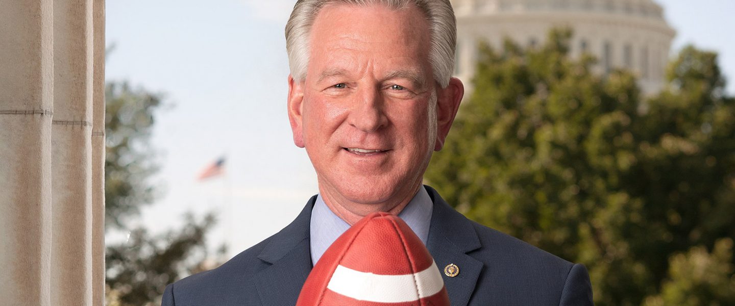 Tommy Tuberville, Football