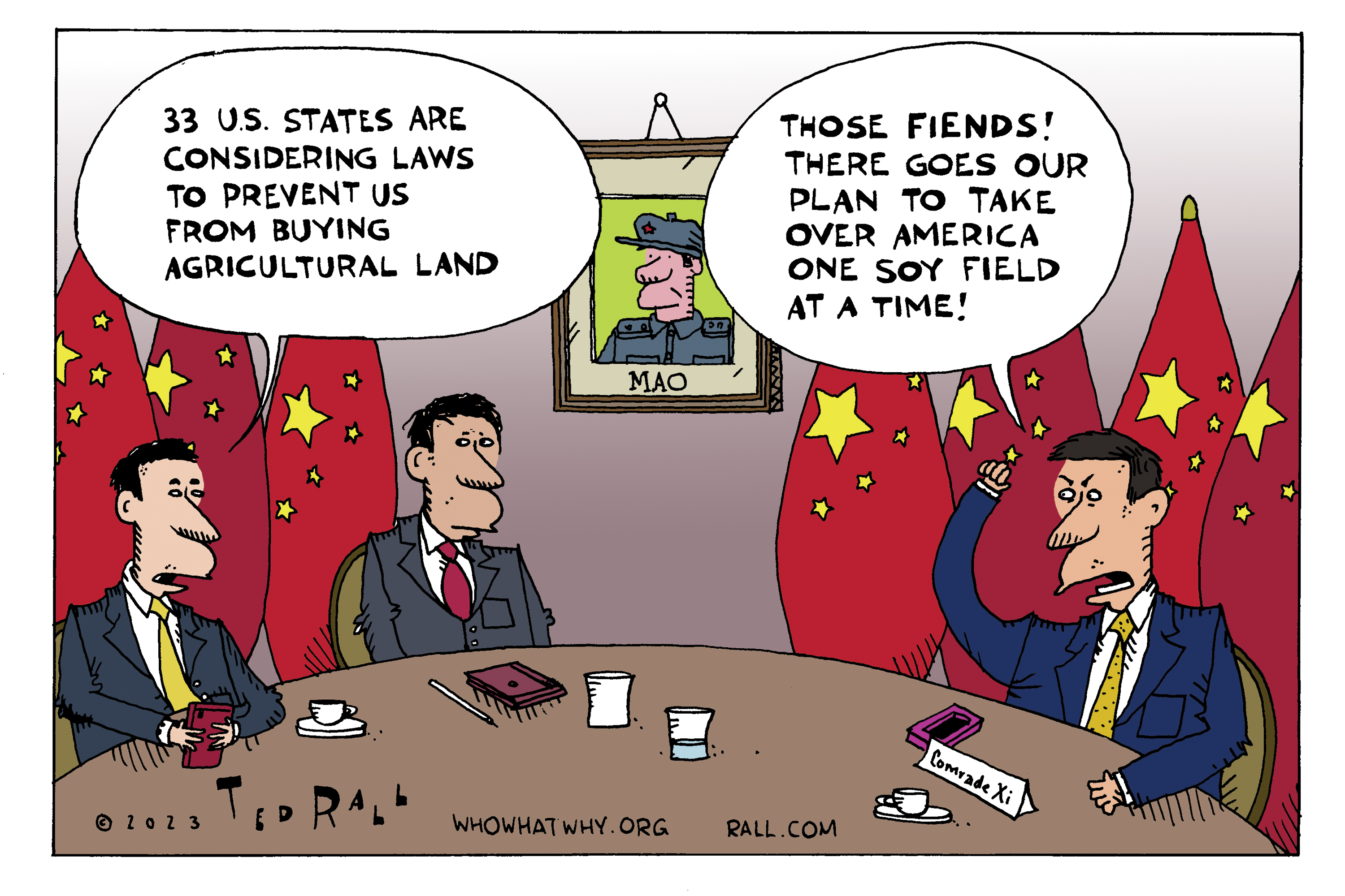 china, land bans