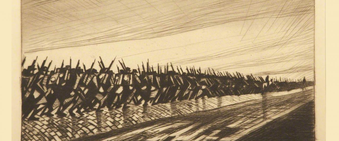 Column on the March, C. R. W. Nevinson