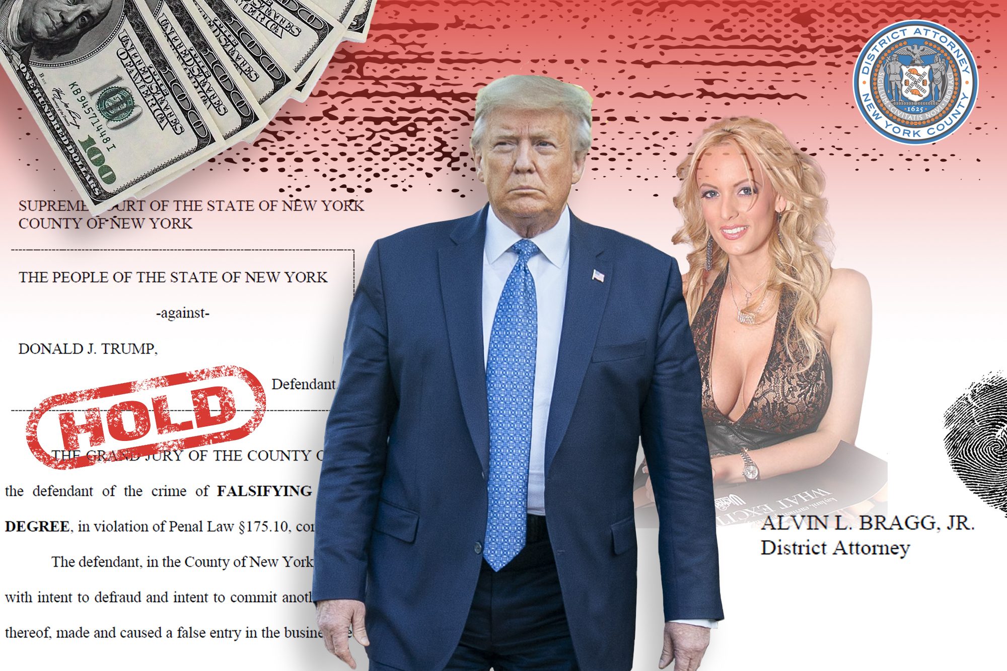 Donald Trump, Stormy Daniels, hush money, case