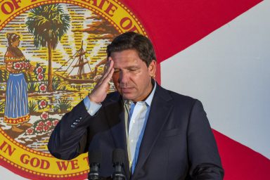 Ron DeSantis, rally, Sarasota, FL.