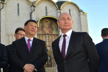 Xi Jinping, Vladimir Putin, Kremlin