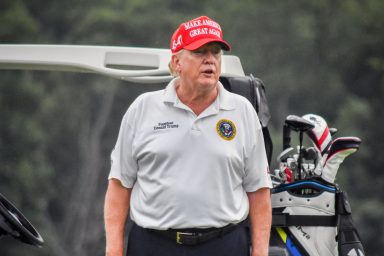 Donald J. Trump, golf, LIV