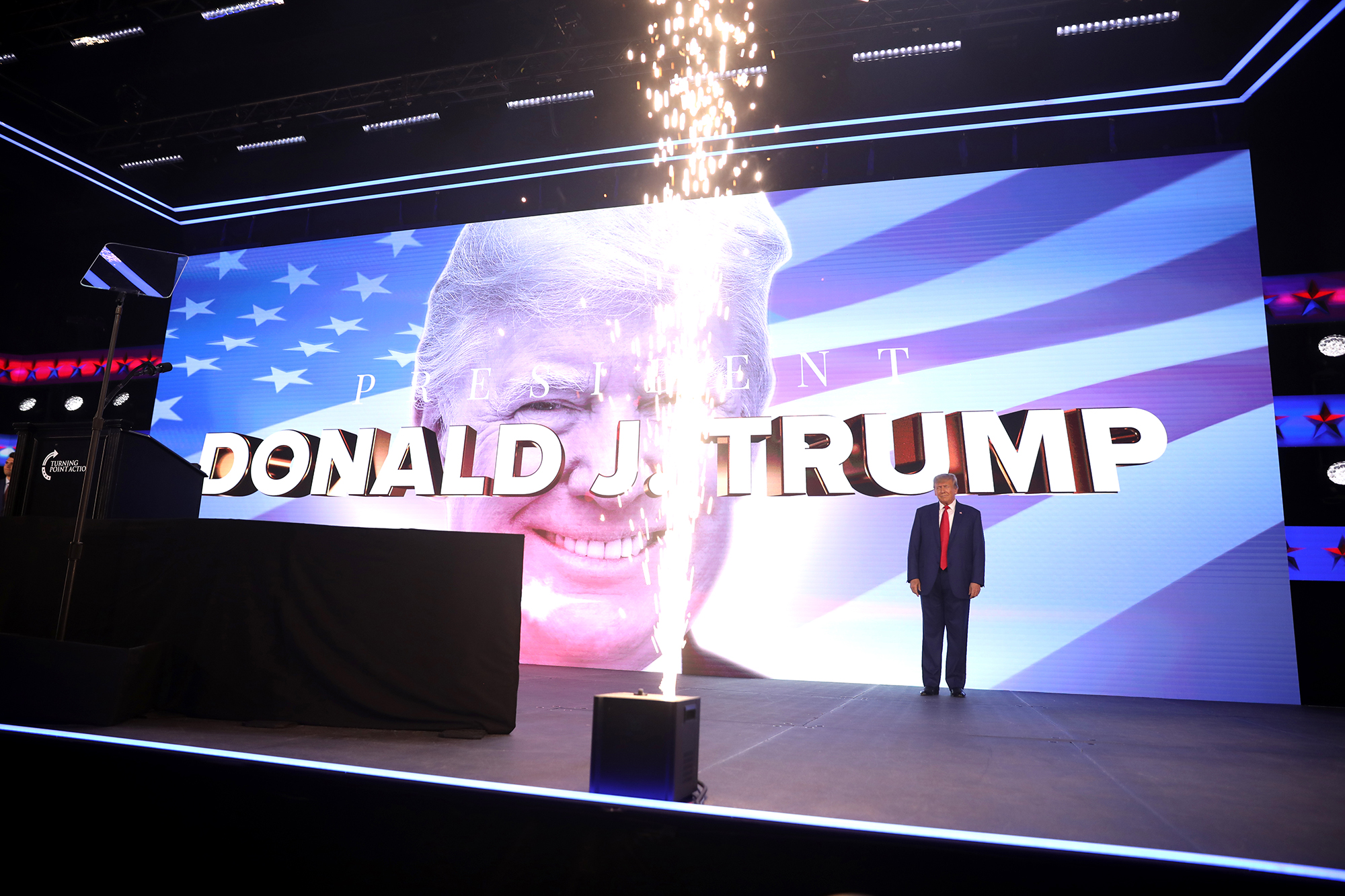 Donald Trump, Turning Point Action Conference