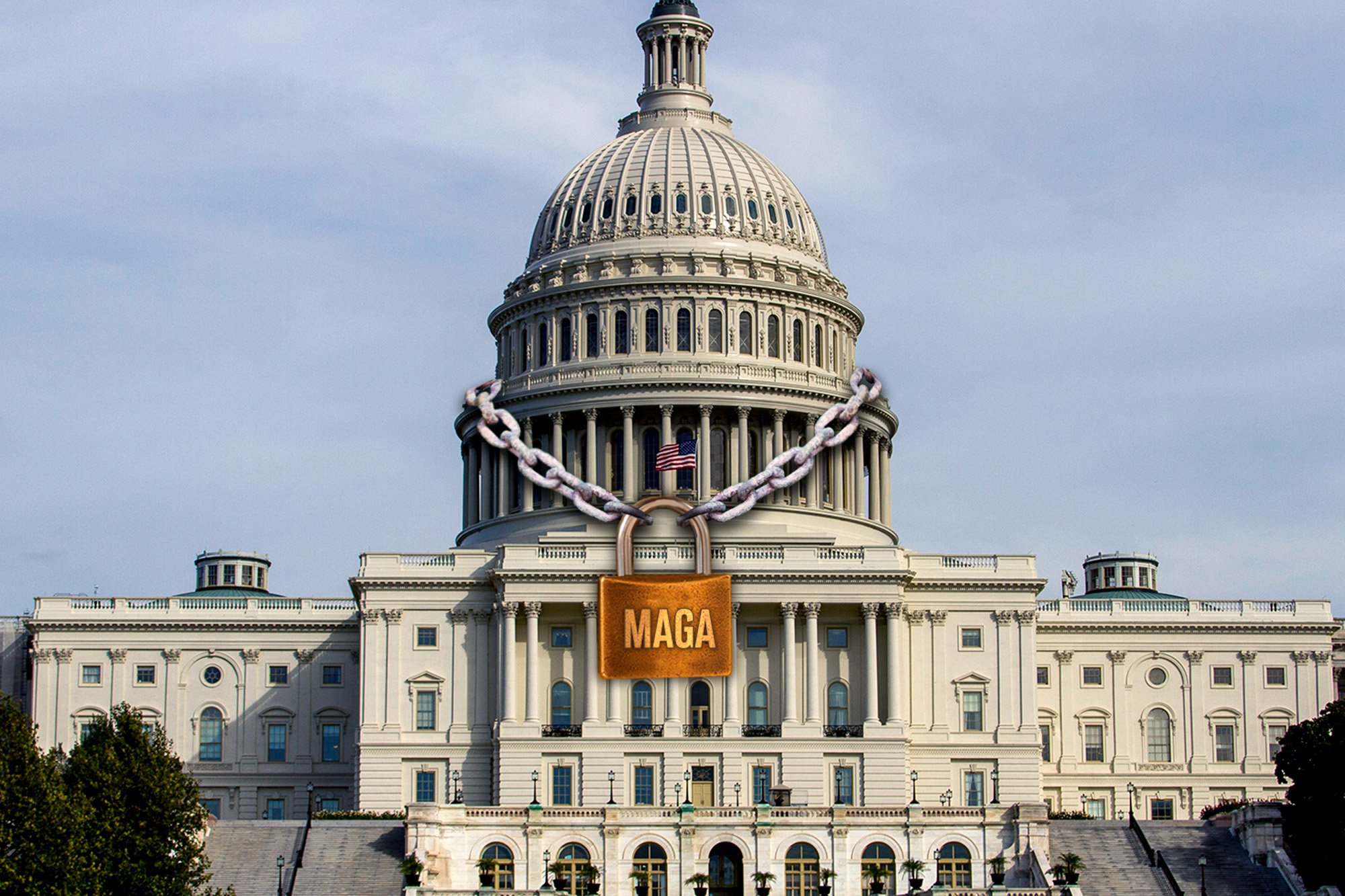 MAGA, government, lockdown, shutdown