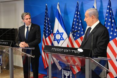 Antony Blinken, Benjamin Netanyahu, Jerusalem