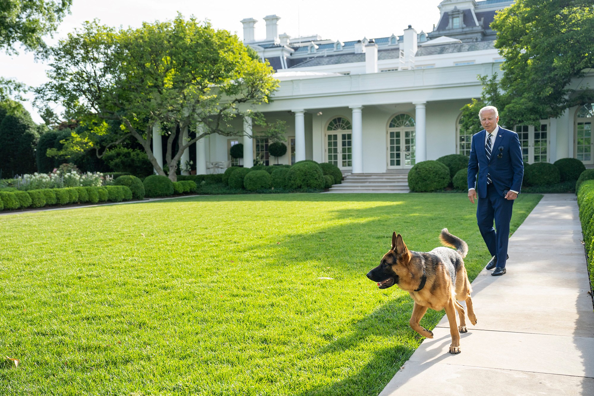 Joe Biden, Commander, Rose Garden