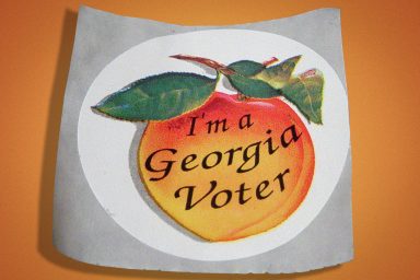 I'm a Georgia Voter, sticker