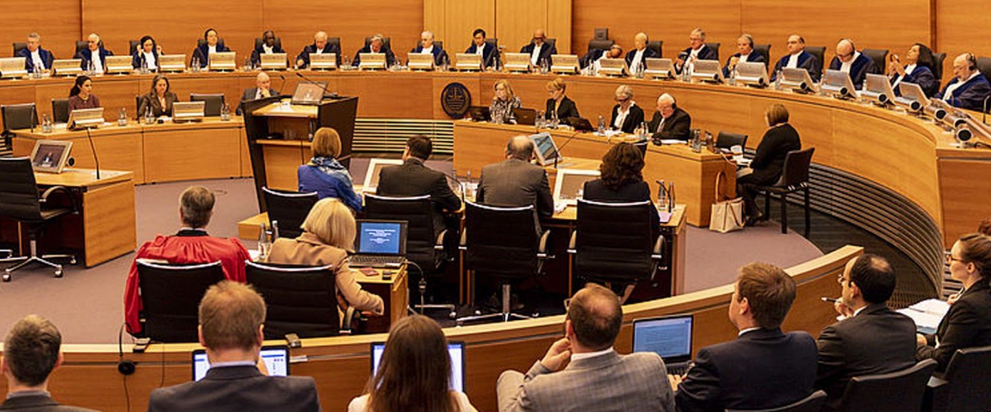 The International Tribunal for the Law of the Sea, meeting