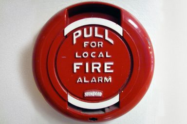 old fire alarm