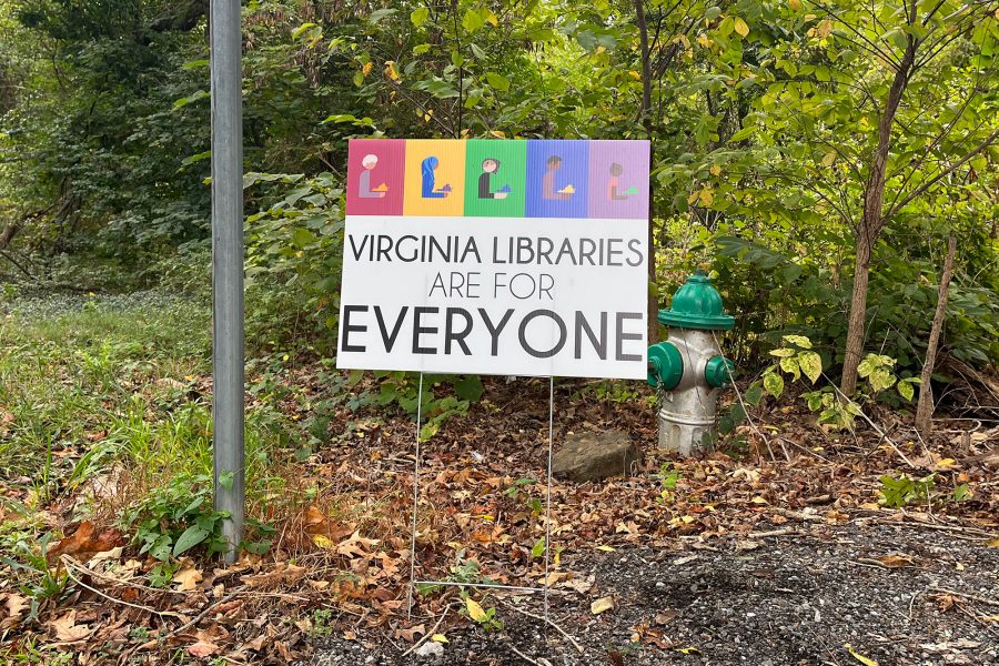 Libraries are for Everyone, sign