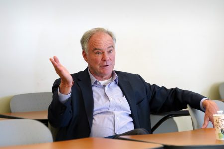 Tim Kaine, visits, Germanna Community College
