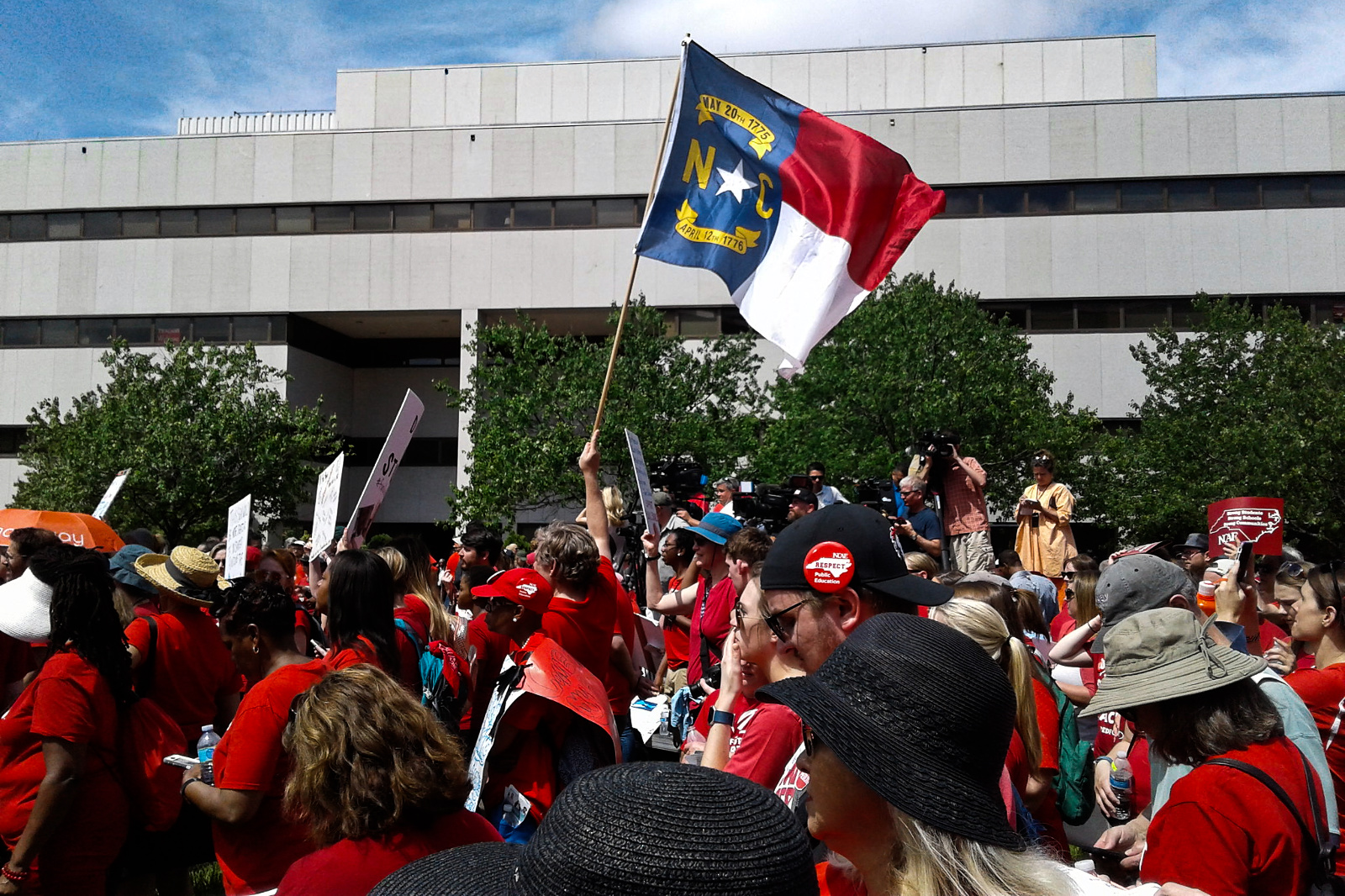 US labor unions, resurgence, National Education Association, staff strike authorization