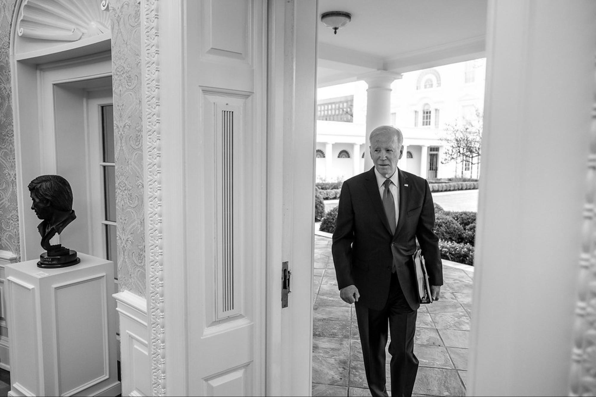 Joe Biden, Oval Office