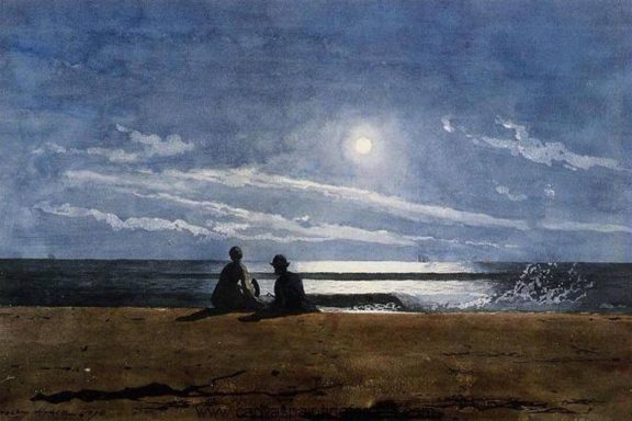 Moonlight, Winslow Homer, 1894