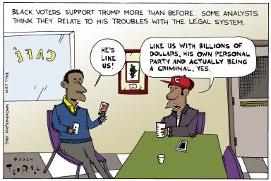 Donald Trump, black voters