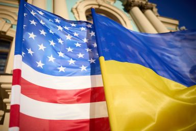 Ukraine, US, USA, Flag