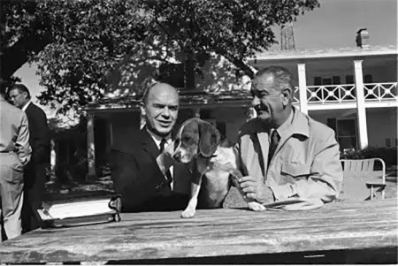 Lyndon Johnson ranch, 1964