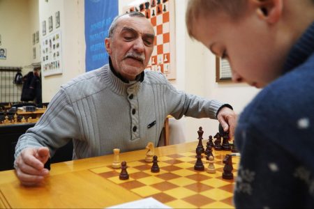 Gennady Arkelov, chess, child